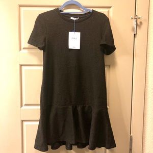 Zara NWT Black Dress